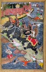 Akbar doma al Elefante Salvaje, Hawa